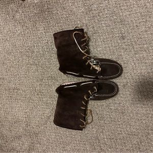 Sperry boots, women’s size 8, brown.